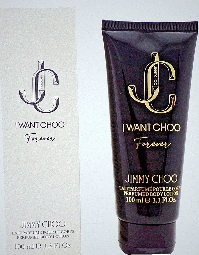 Jimmy Choo I WANT CHOO FOREVER 3.3 oz. Perfumed Body Lotion for Women Brand New