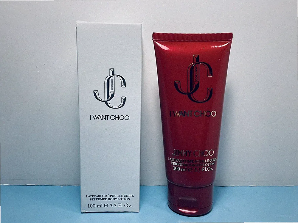 JIMMY CHOO - I WANT CHOO - PERFUMED BODY LOTION - 3.3 OZ - NEW AND BOXED