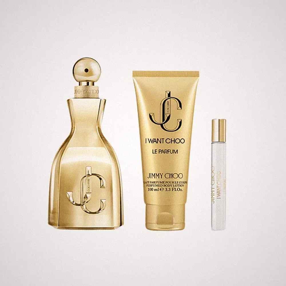 Jimmy Choo Ladies I Want Choo Le Parfum 3pcs EDP Gift Set Fragrances