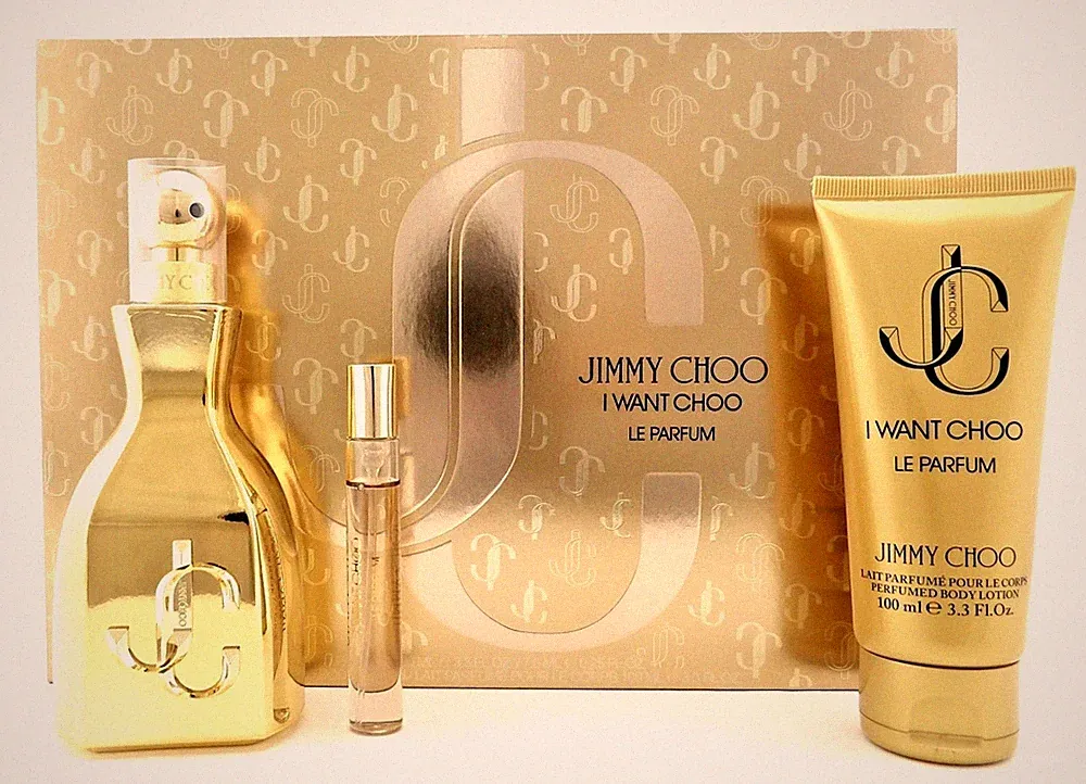 Jimmy Choo Ladies I Want Choo Le Parfum Gift Set Fragrances 3386460167352