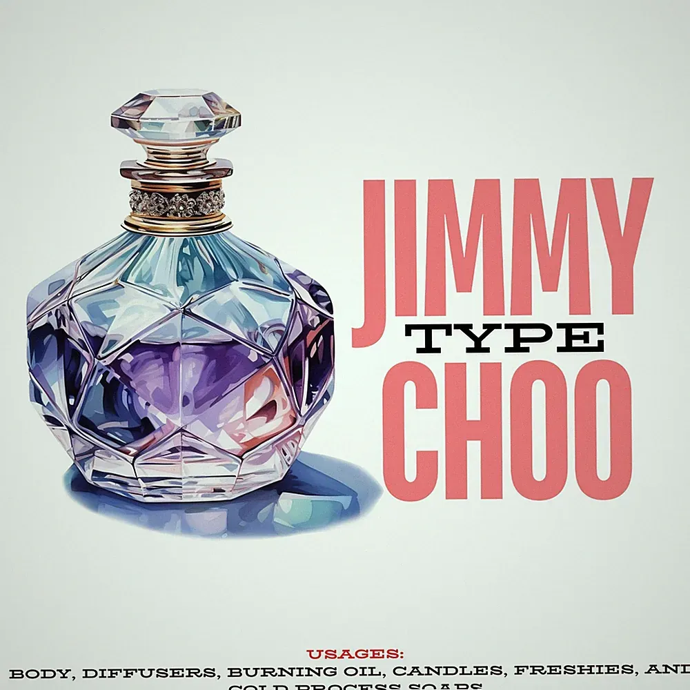 Jimmy Choo (W) Type Fragrance Oil Scented Oil For Body Candle Soap Burning Oils